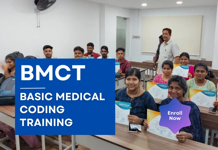 BMCT medical coding training course in Chennai